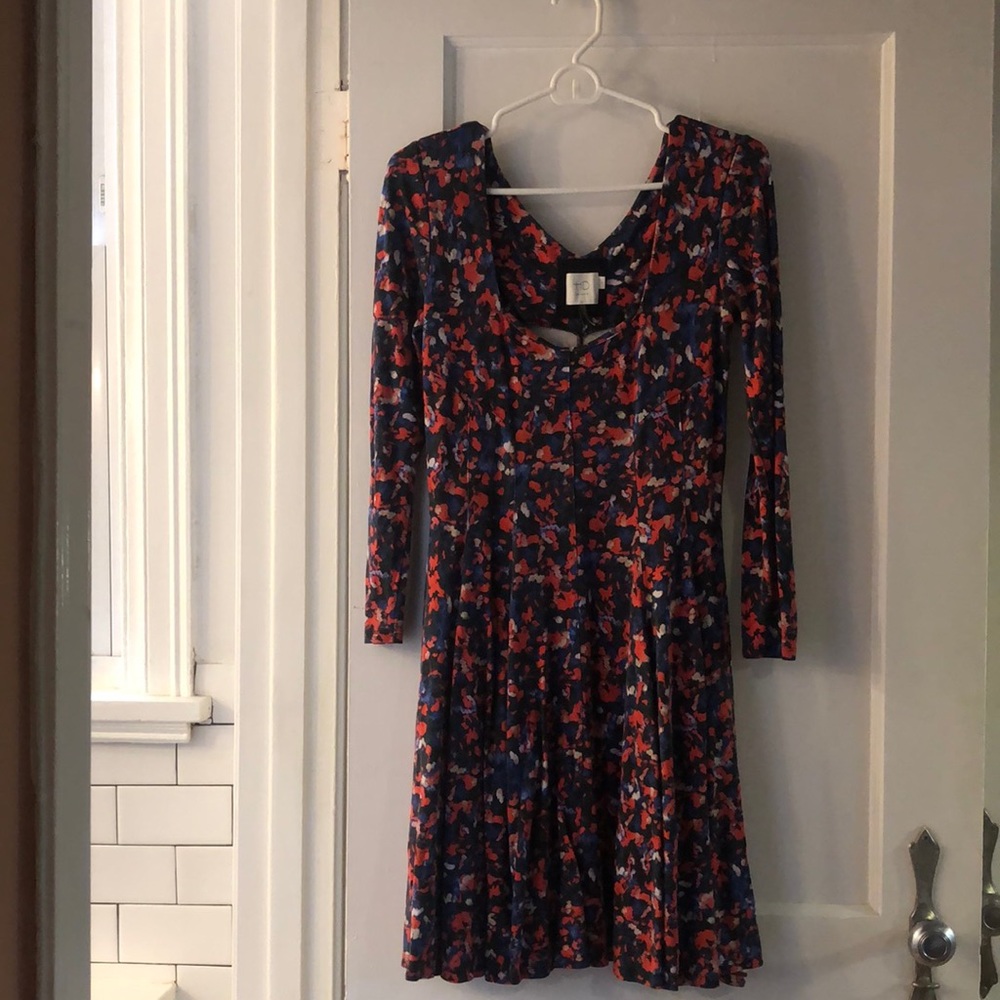Patterned Anthropologie Dress